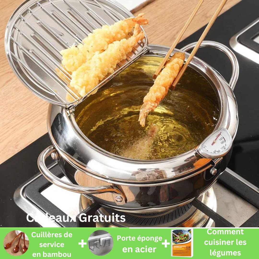 FriturePan™ | Poêle à friture - e - PACU "Passion Cuisiner"